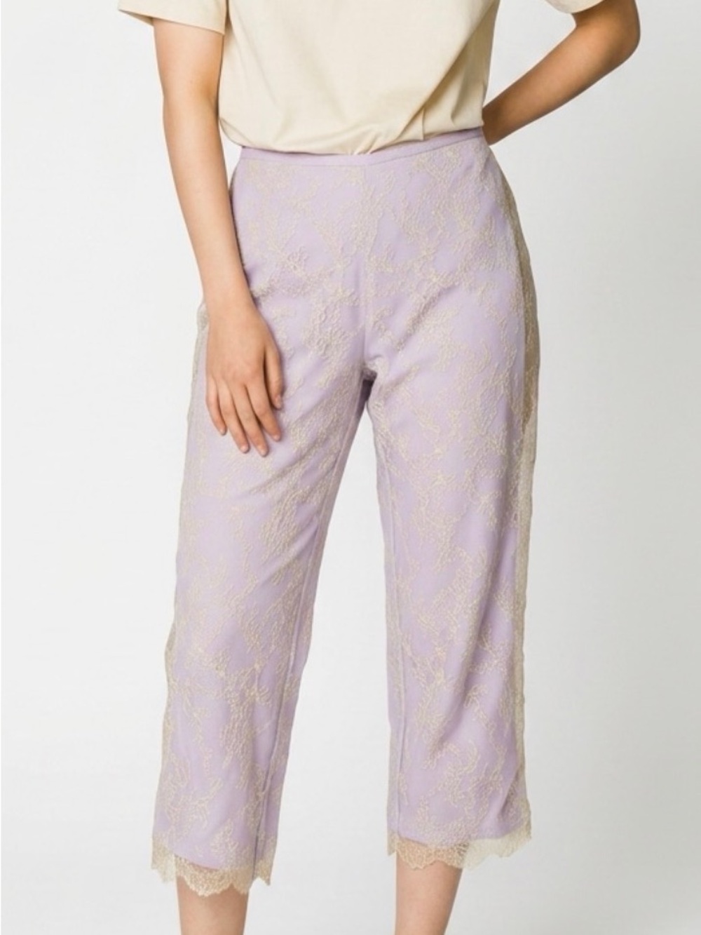 NEW Barneys New York Taste Luxury Humor LAVENDER LACE EVENING SIZE 10